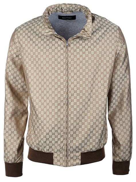 mens gucci casual jackets|Gucci jacket sale men.